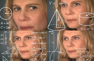 Math lady meme